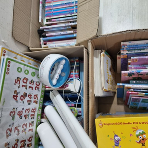 잉글리시에그 1~3 플링포함 에그펜, 책, cd 일괄