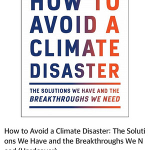 How to avoid a climatedisaster