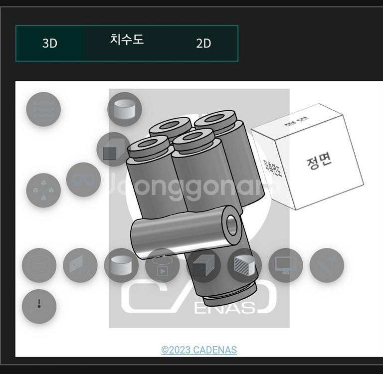 KQ2UD04-06 공압부품 SMC U형 5방향 커넥터--1