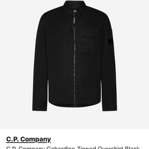 cp company 오버셔츠 블랙 XL