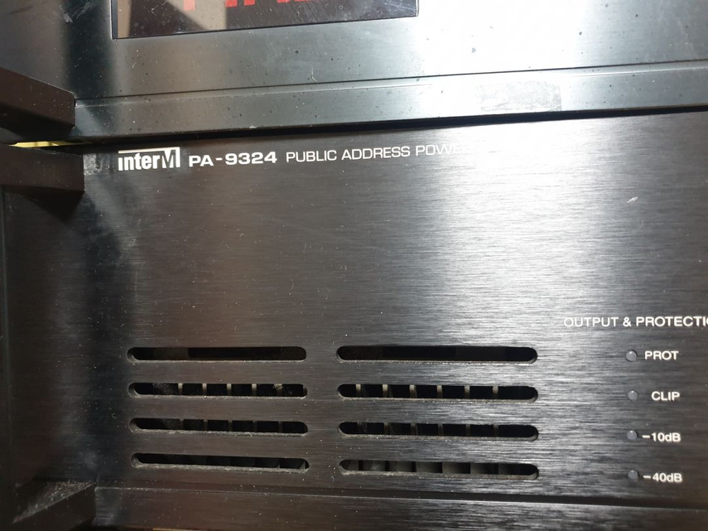 인터엠 방송장비 INTER M 9324 9312 935 이미지