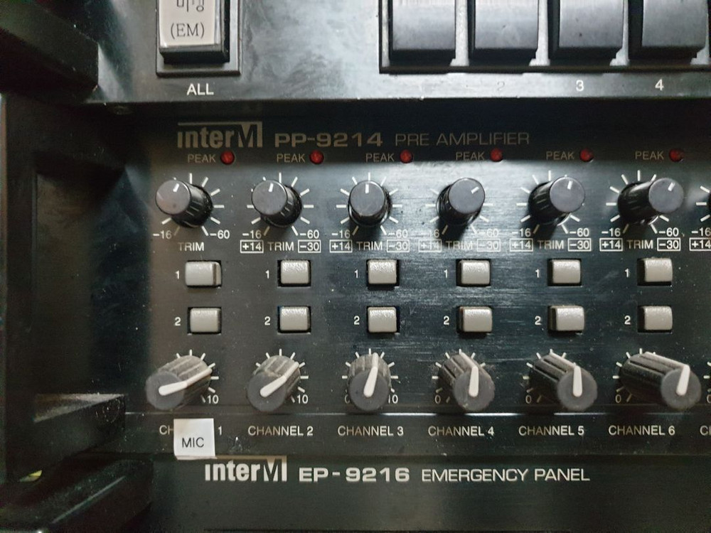 인터엠 방송장비 INTER M 9324 9312 935 이미지