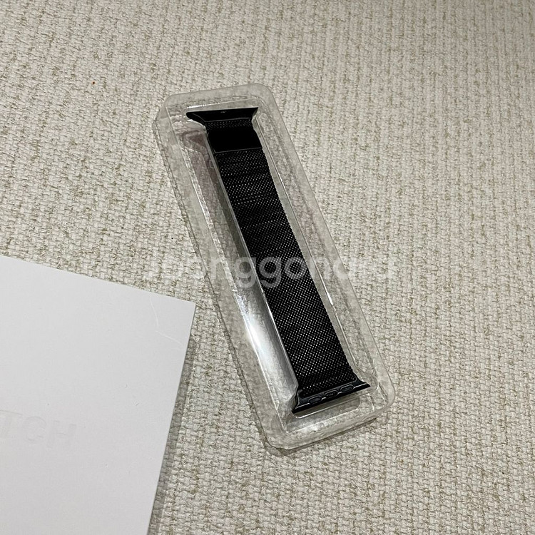 애플워치6 나이키 스페이스그레이GPS44mm 리퍼새제품--4