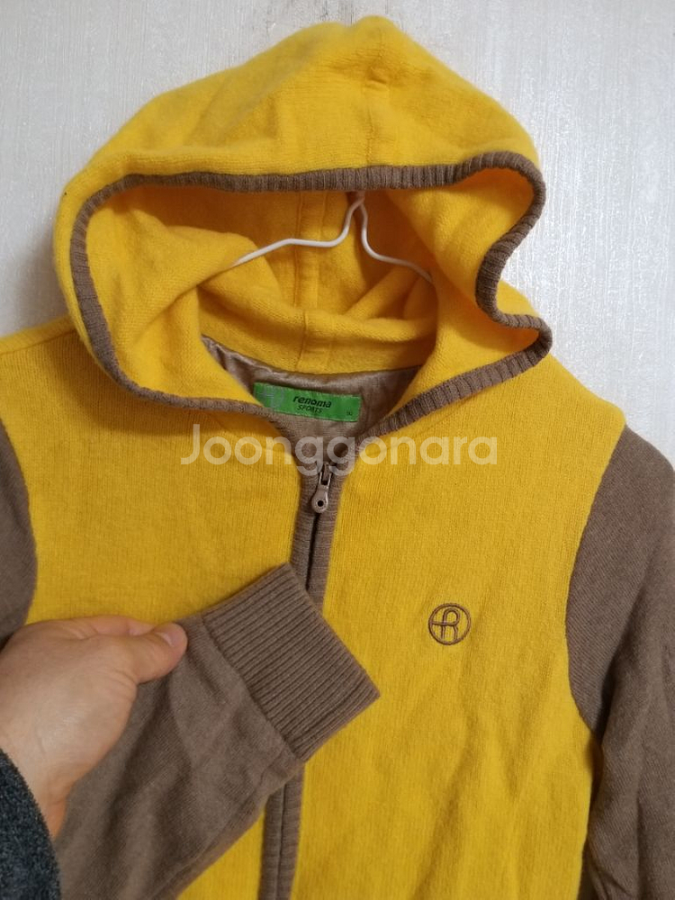 여성 레노마 골프 방풍 울 니트점퍼 (스판85-90)--2