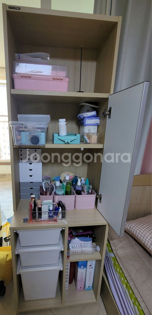 한샘조이책상+서랍장+책장+수납장--6