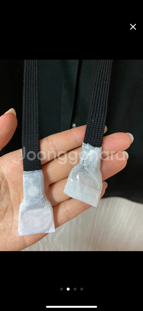 알렉산더왕 블랙 데님 원피스--1