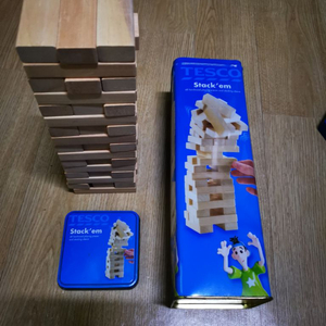 젠가 + 펭귄얼음깨기 게임