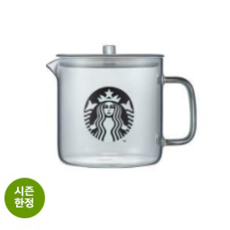 새상품 스타벅스 사이렌 그레이 글라스 서버 570ml