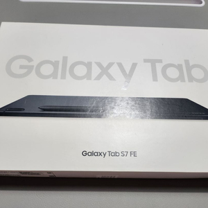 갤럭시탭 S7 FE 128G 블랙 + 정품 키보드 커버