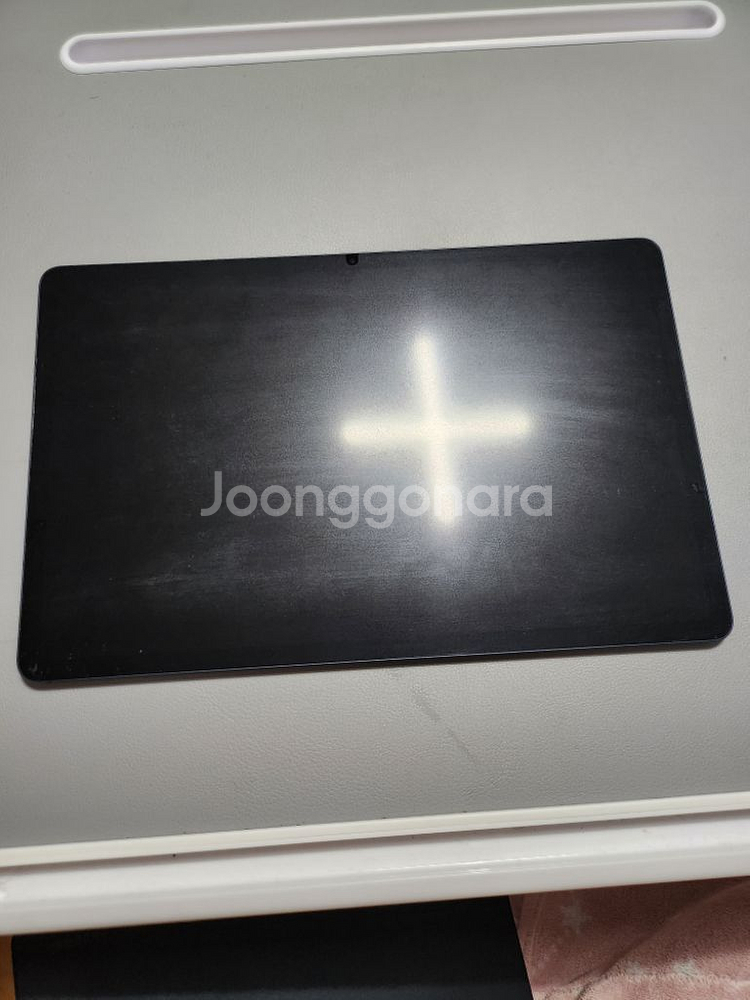 갤럭시탭 S7 FE 128G 블랙 + 정품 키보드 커버--1