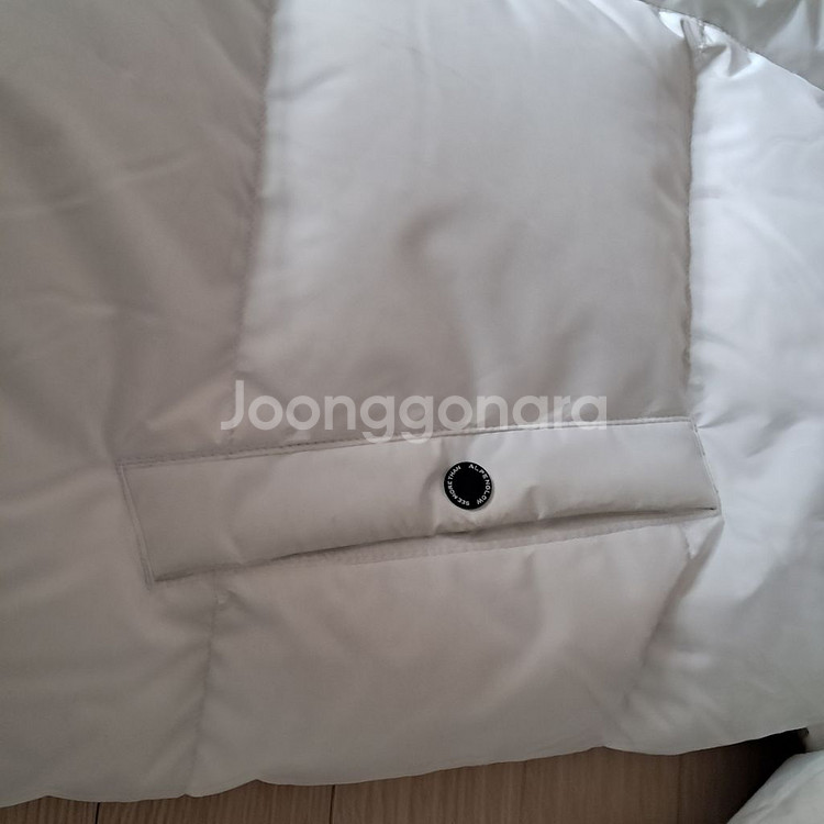 알펜글로우 롱패딩 화이트L--3