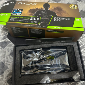 갤럭시 gtx1660ti black d6 팝니다