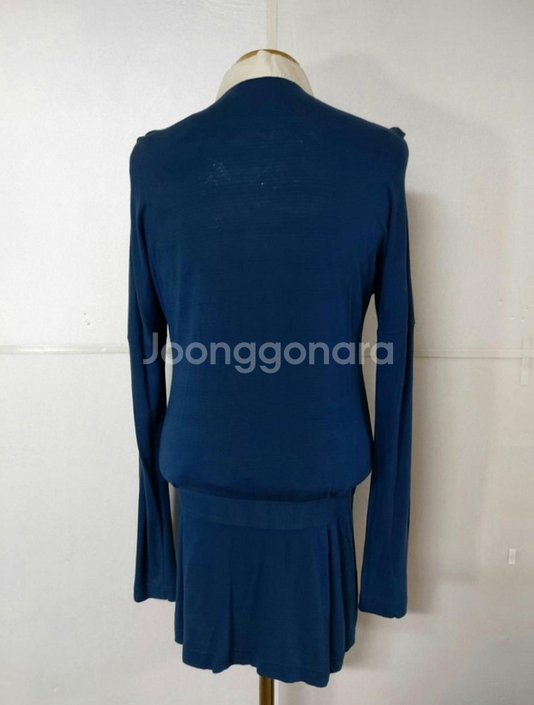66)라코스테 LACOSTE 원피스형 긴팔카라티셔츠--2