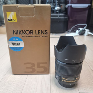 니콘 35mm 1.8 ed dslr 풀프레임 렌즈