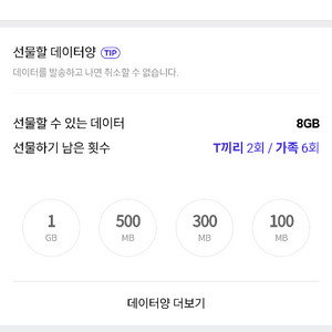 skt데이터 2기가 팝니다 3000