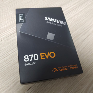 [새제품 미개봉] 삼성 SSD 870 EVO 2TB