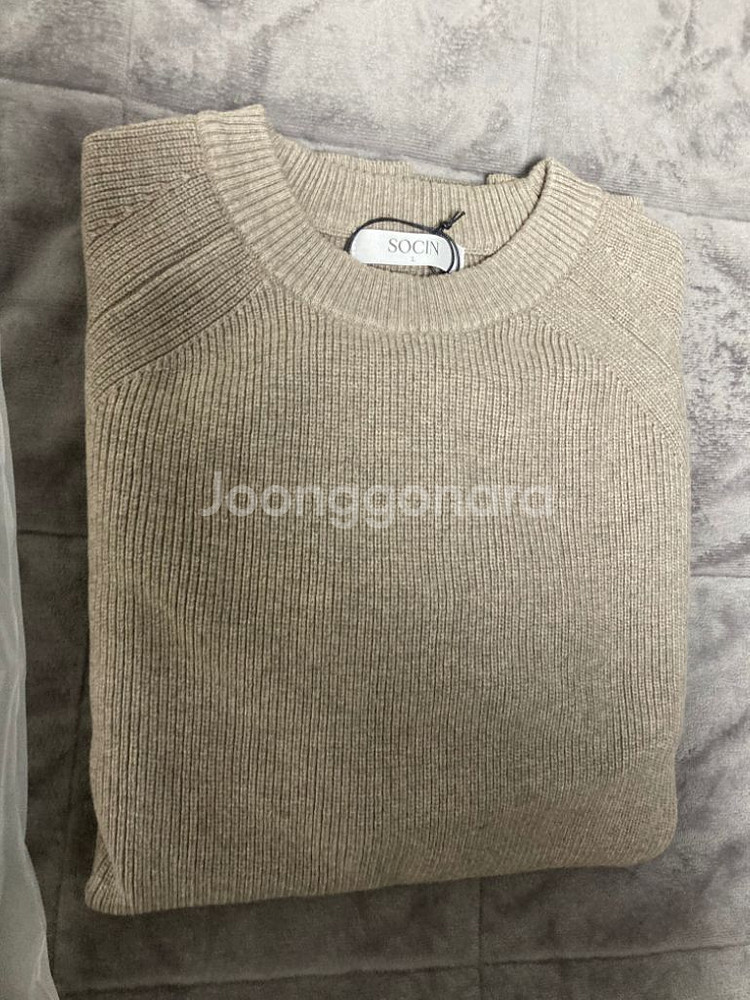 소신 socin 니트 L 모카색--1