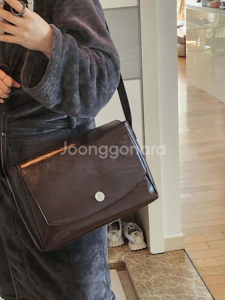 빈티지무드 사각숄더백--3