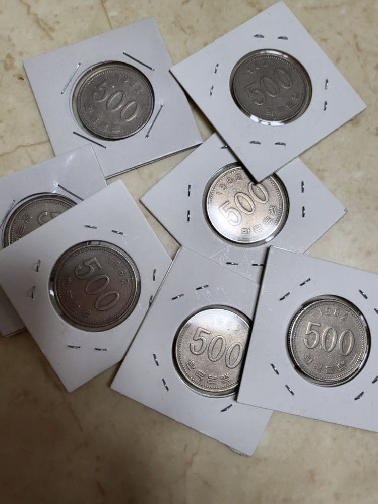 1970년100원!1987년500원 특년도 이미지