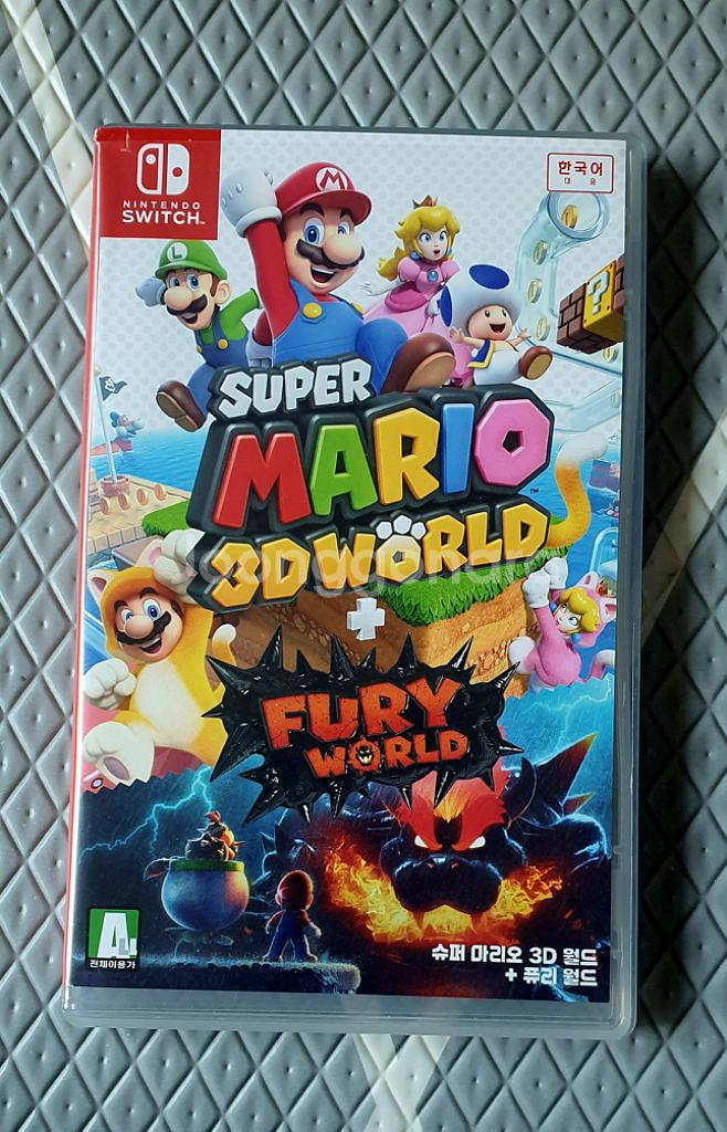닌텐도 스위치 (슈퍼 마리오 3D월드 + 퓨리 월드)--0