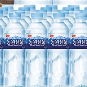 동원샘물 500ml 20페트 2세트 총 40페트 택포