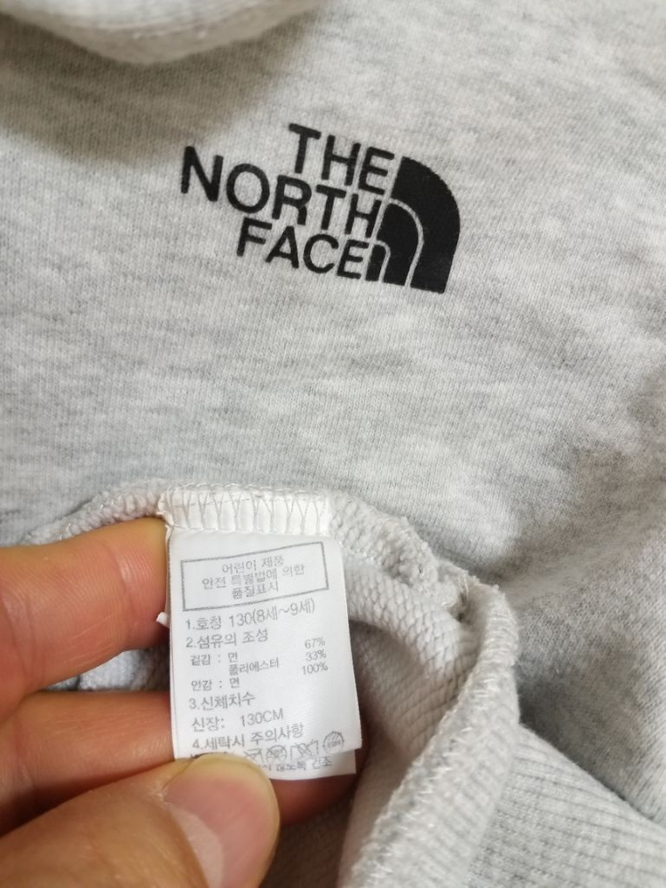 남여아동 노스페이스 후드티 (130) 이미지