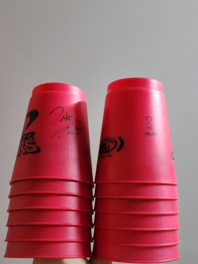 스피드스택스 정품 컵 핑크(+ 악세서리) 이미지