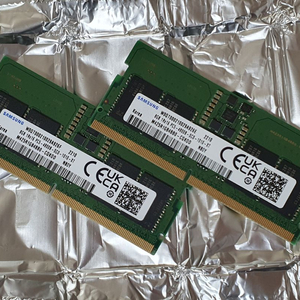 삼성 DDR5램 SODIMM 노트북용 2개팝니다