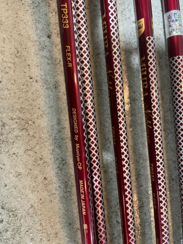 미우라 아이언 세트 카본 TP 333--4