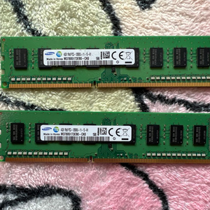 삼성 DDR3 4GB*2