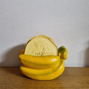 바나나 찻잔 받침대