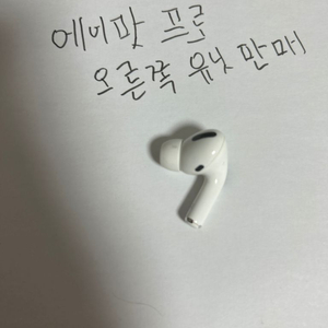 에어팍프로 오른쪽 유닛