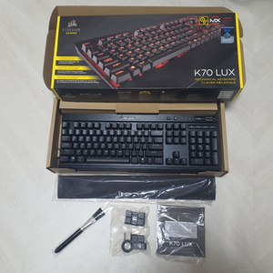 (새상품/풀박) 커세어 k70 LUX 키보드 (청축)
