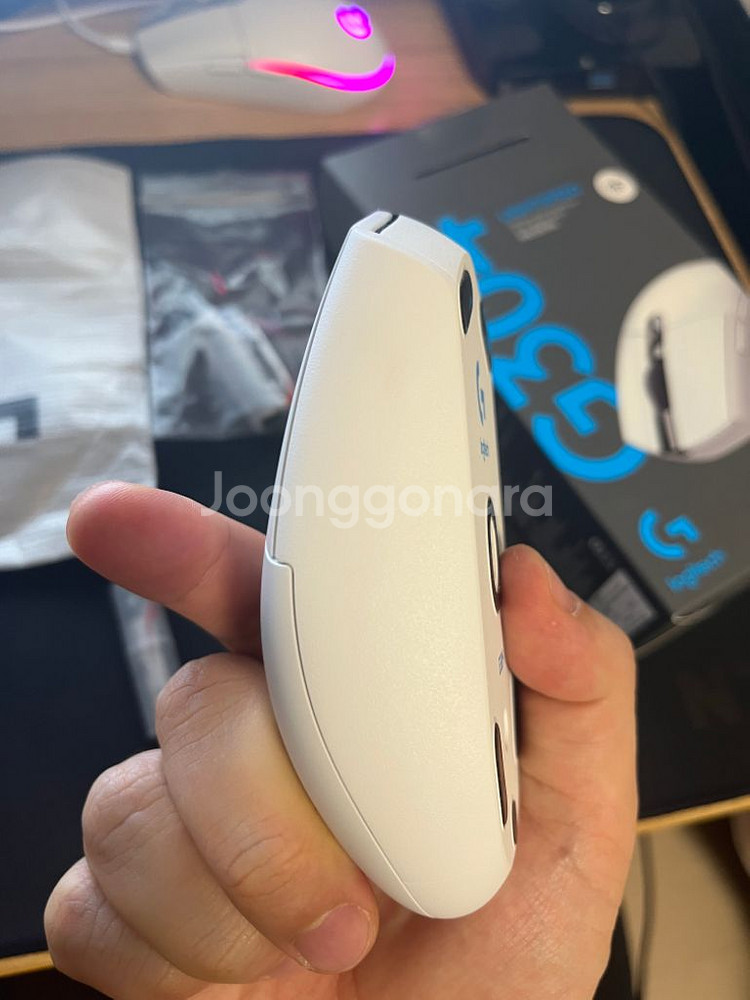 g304 화이트 + 건전지 헐더 변환기 팝니다--2