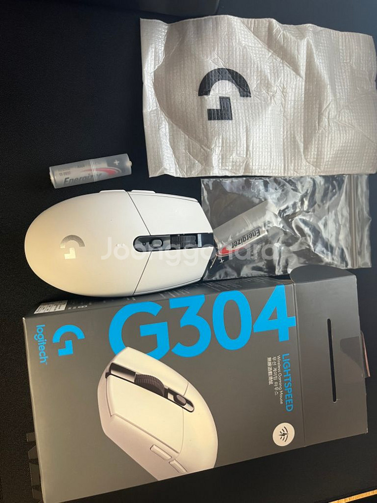 g304 화이트 + 건전지 헐더 변환기 팝니다--3