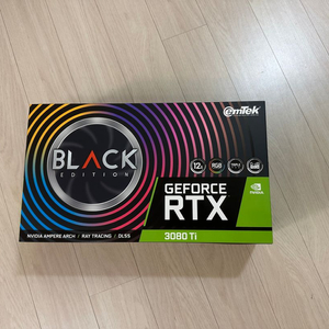 이엠텍 RTX 3080 Ti 블랙 에디션