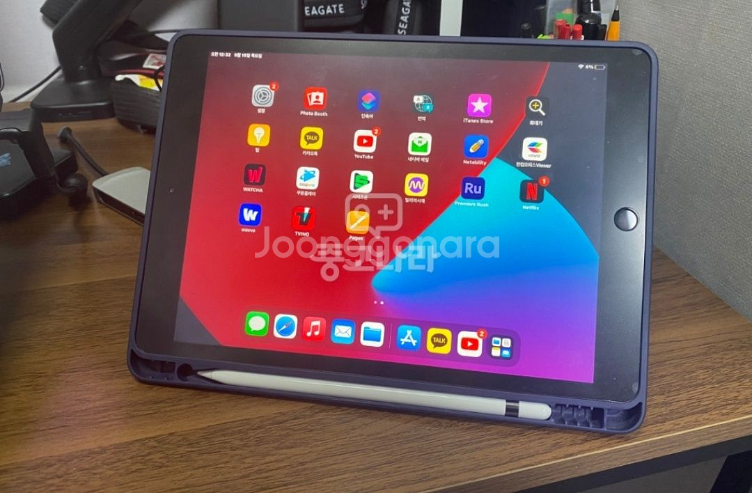 아이패드 7세대 32 + 애플펜슬 팝니다--1