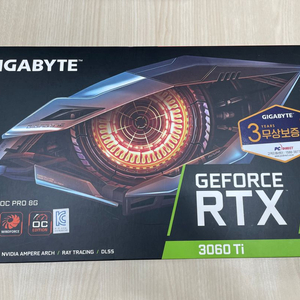 GIGABYTE 지포스 RTX 3060 Ti