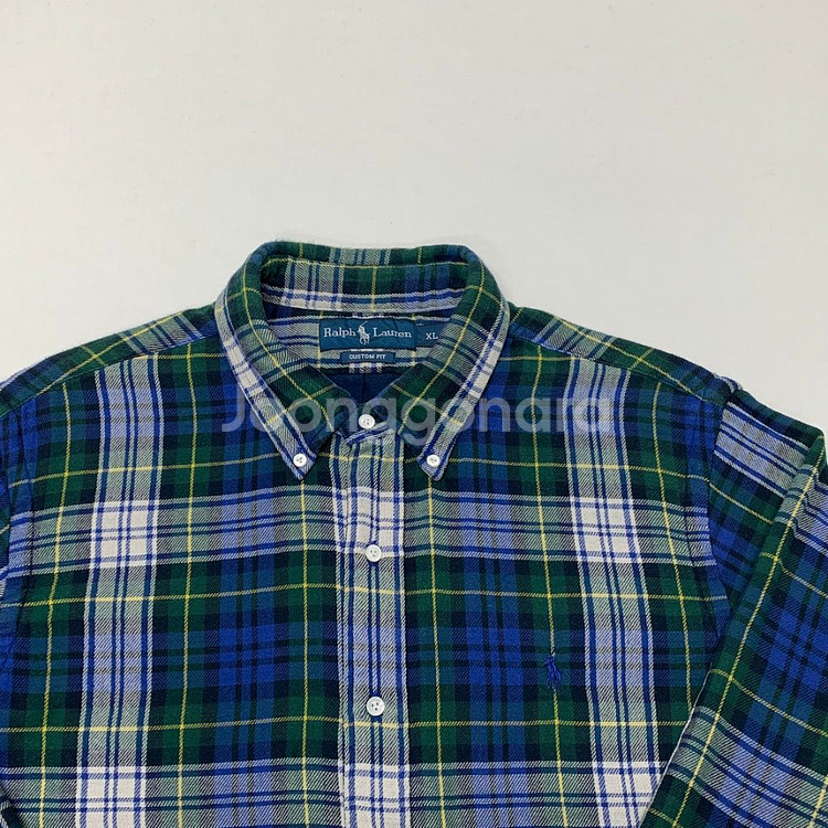 폴로랄프로렌 플란넬셔츠 체크남방 (XL)--1