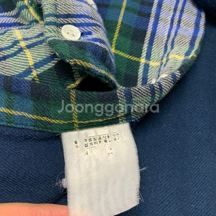 폴로랄프로렌 플란넬셔츠 체크남방 (XL)--4