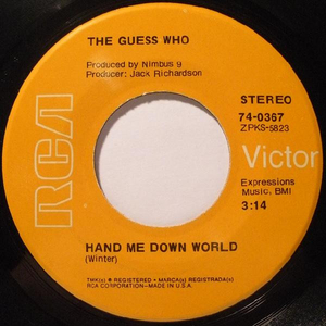 The Guess Who-Hand Me Down Wor