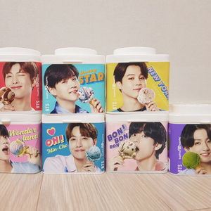 방탄소년단 베스킨 라빈스 블록팩