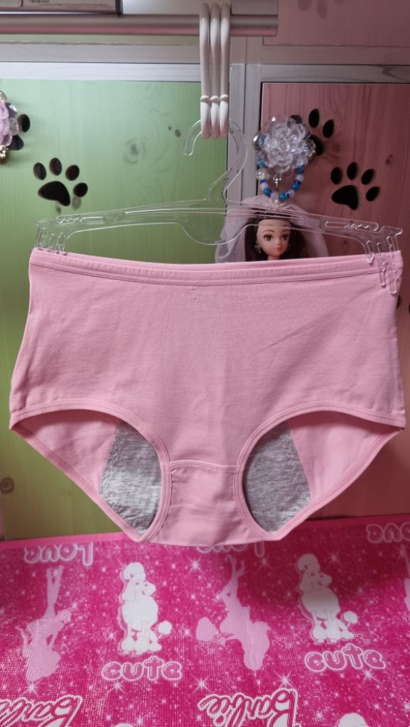 핑크 면 스판 위생팬티 90S 이미지