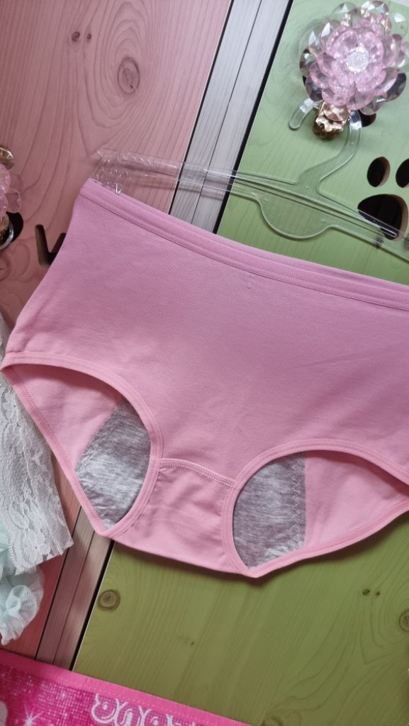 핑크 면 스판 위생팬티 90S 이미지
