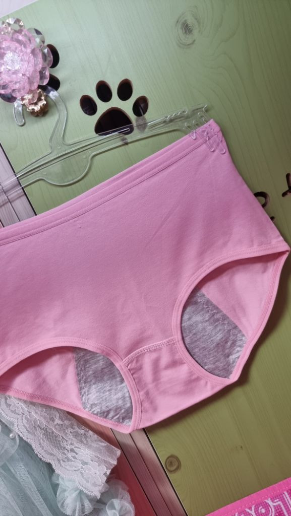핑크 면 스판 위생팬티 90S 이미지