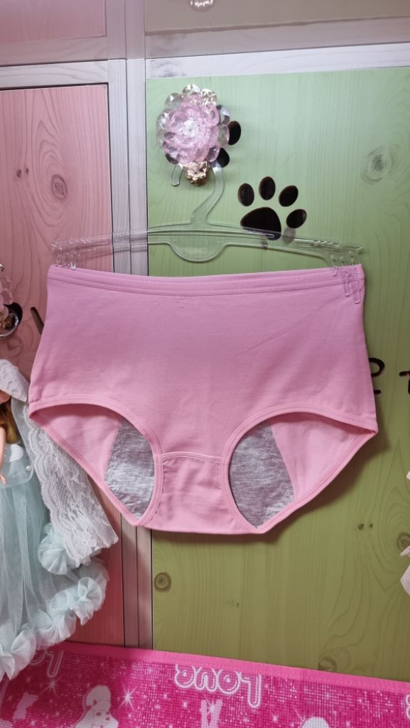 핑크 면 스판 위생팬티 90S 이미지