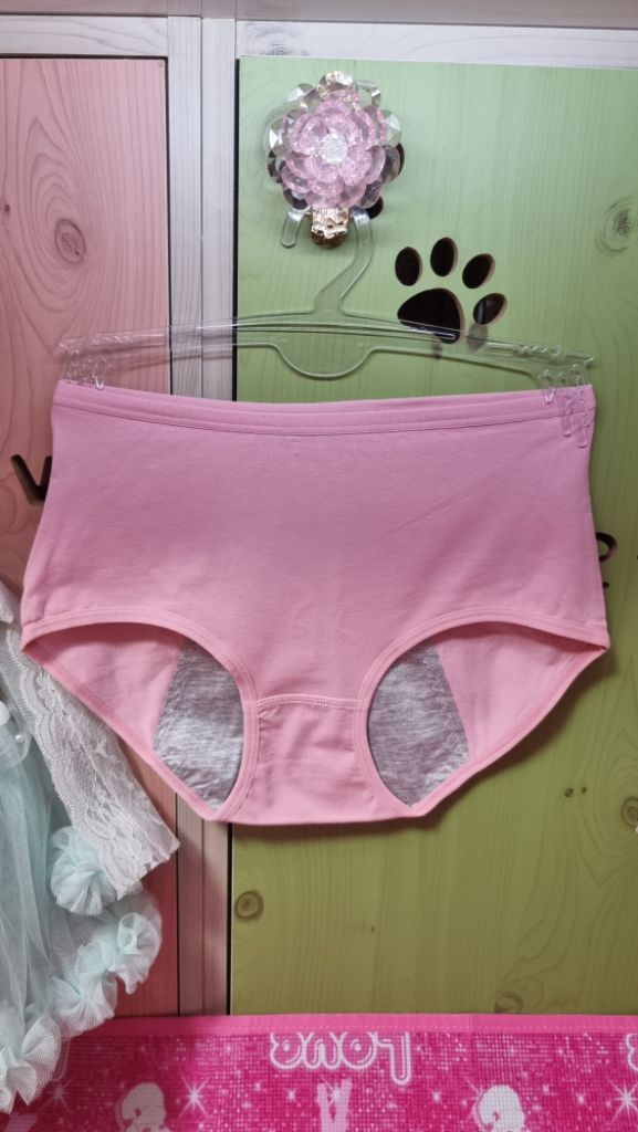 핑크 면 스판 위생팬티 90S 이미지