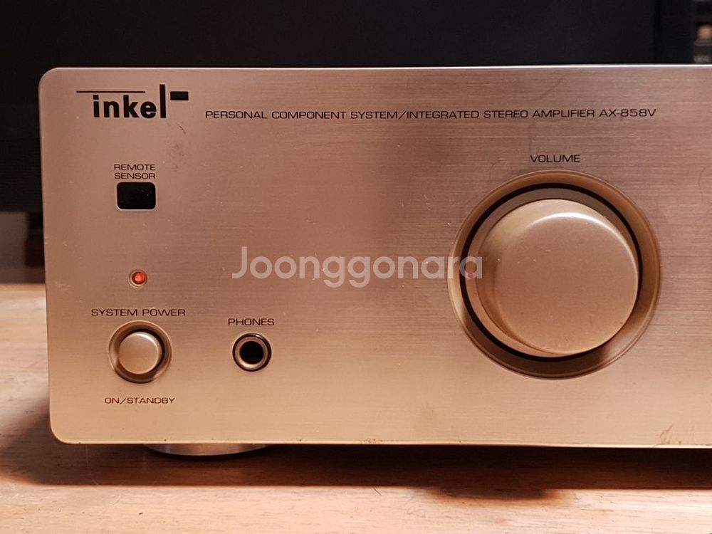 인켈 미니 인티 앰프 (ax-858v) 팝니다.--1