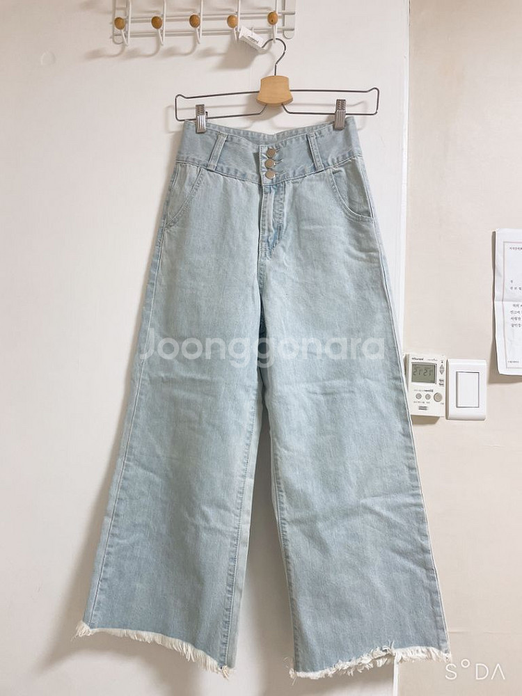 연청 와이드 팬츠--0