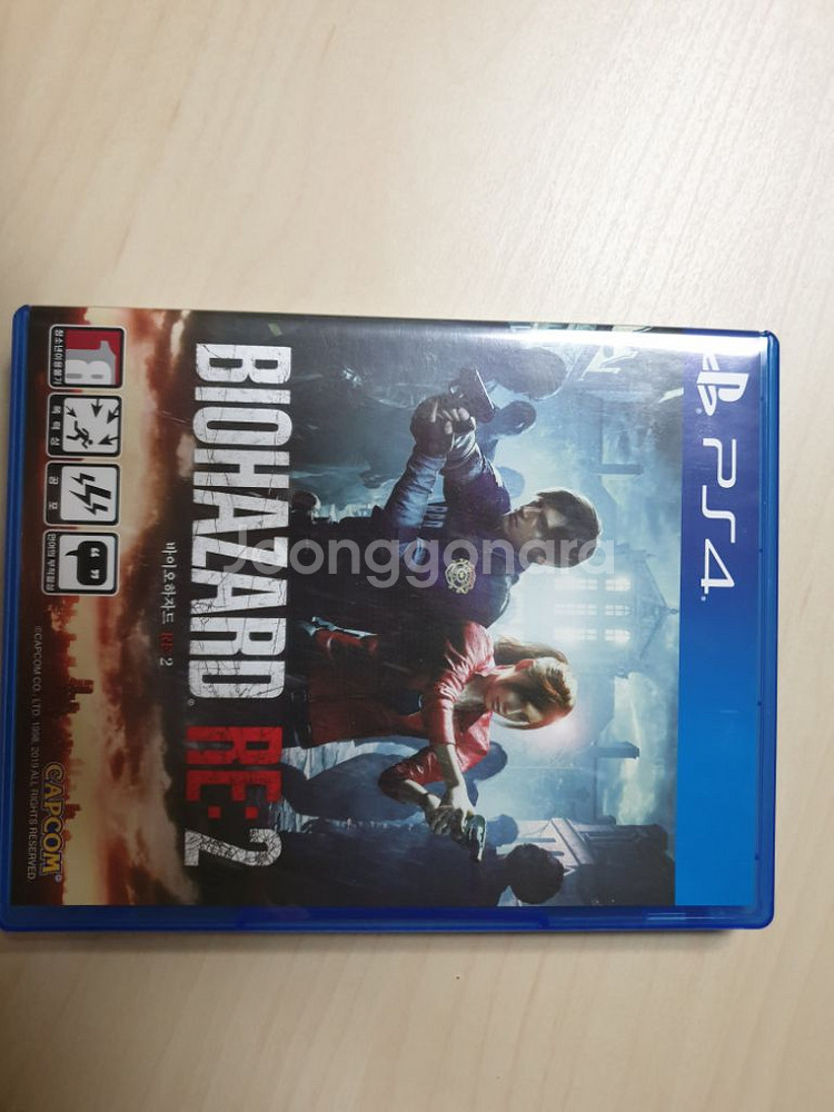 PS4 바이오하자드 RE2 팝니다--0